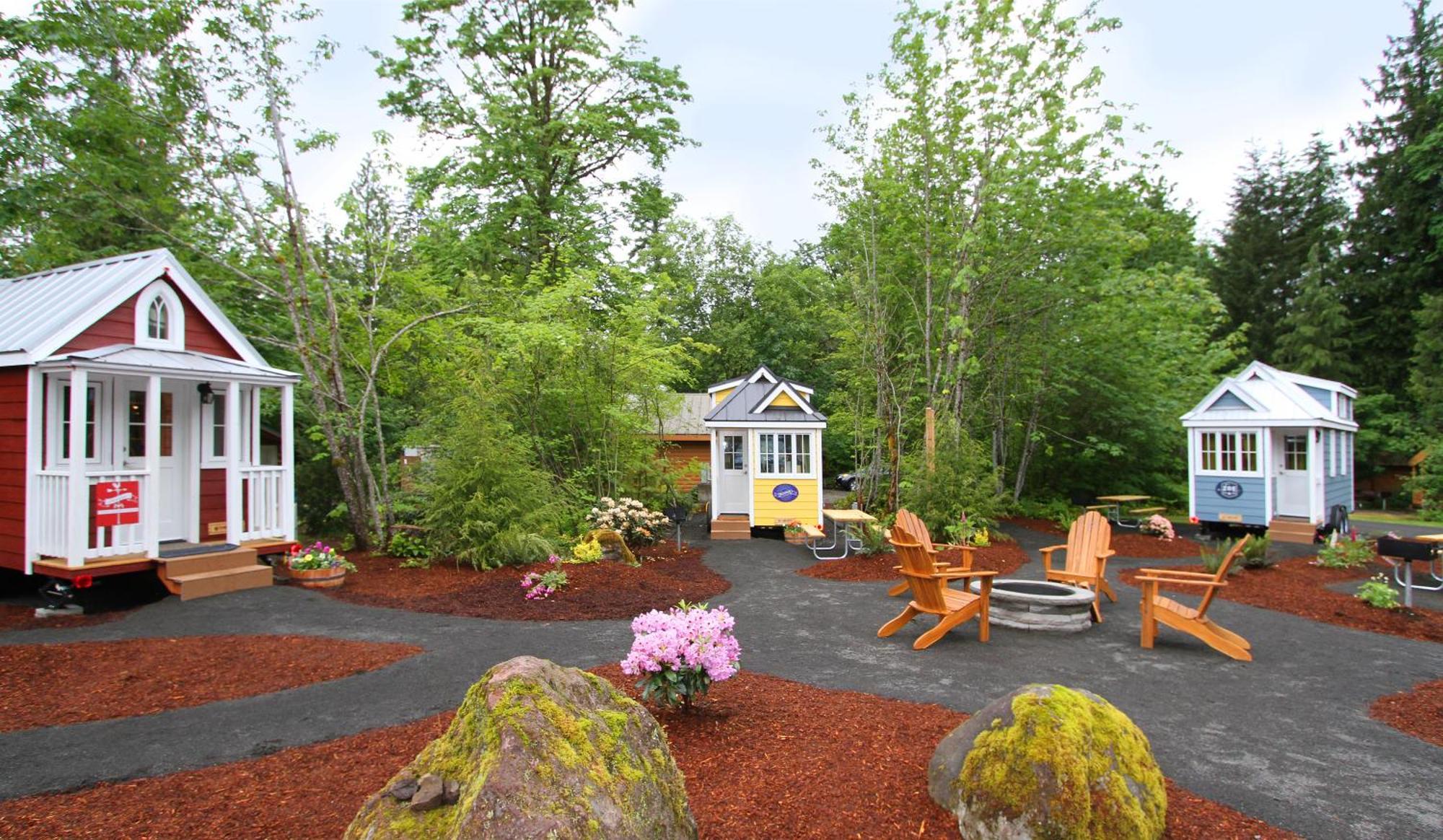 Mt Hood Tiny House Village Welches Eksteriør bilde