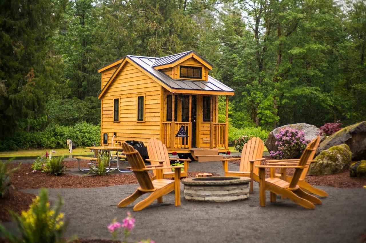 Mt Hood Tiny House Village Welches Eksteriør bilde